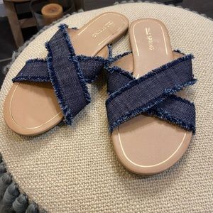 Call it spring denim slide